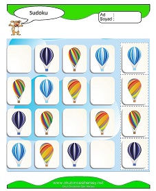 Sudoku Çocuk Bulmacaları